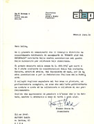 lettera I.A.P. - 26 febbraio 1966